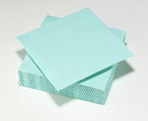 30 SERVIETTES AQUA 38X38 2 COUCHES
