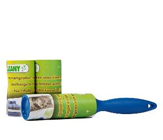 BROSSE ADHESIVE ANTI PELUCHES - AVEC 2 RECHARGES