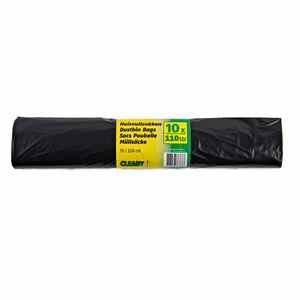 SACS POUBELLE DE 110 LITRES - ROULEAU DE 10 PIÈCES - ÉPAISSEUR 32mu