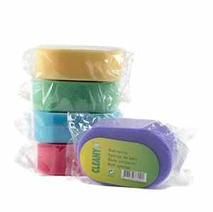 ÉPONGE DE BAIN 145 x 95 x 50MM - DISPONIBLE EN 5 COULEURS