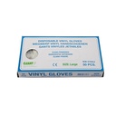 GANTS VINYLE TAILLE L - 50 PIÈCES