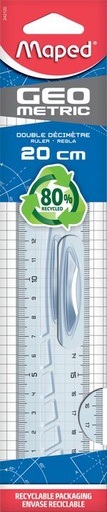 LATTE DE 20CM AVEC POIGNÉE - MAPED