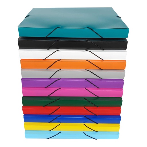 BOITE BRONYL - PLUSIEURS COLORIS - DOS 2.5CM