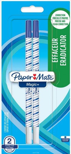 2 EFFACEURS PAPER-MATE
