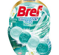 Bref Bloc WC 42Gr Brilliant Gel All in 1 Alpine Lake Nl. Fr.