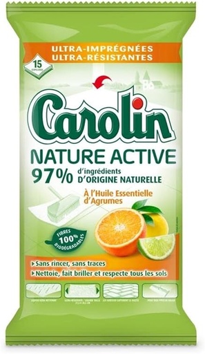 CAROLIN LINGÈTTES POUR LE SOL NATURE ACTIVE - 15 PIÈCES