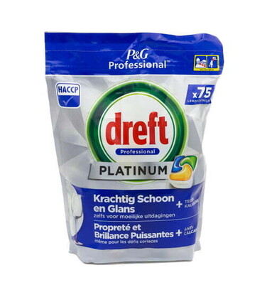DREFT ALL IN ONE - PLATINUM - 75 TABS - POUR LAVE VAISSELLE - CITRON