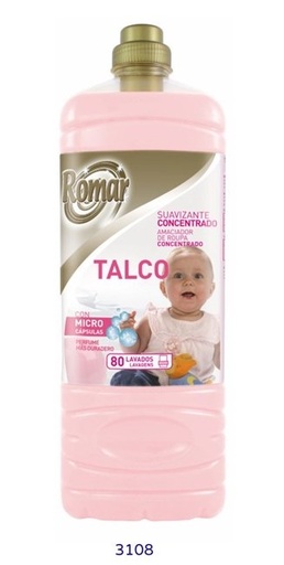 Romar Adoucissant Conc 2L 100D Talc Nl.Fr.