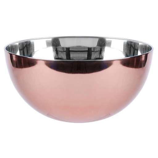 INOX "ROSE GOLD" SALADIER DIAM 19CM