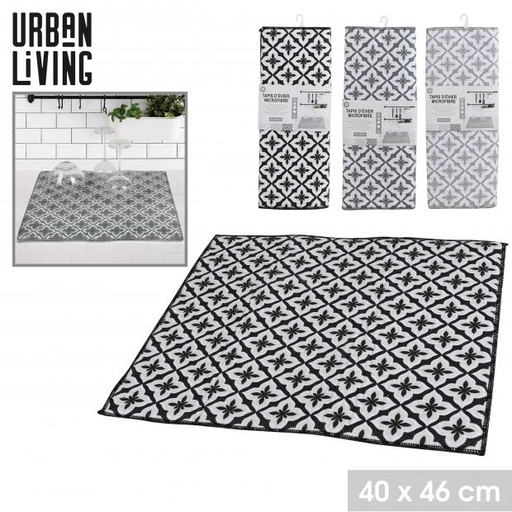 TAPIS ÉVIER MICOFIBRE DECORÉ - 40X46CM