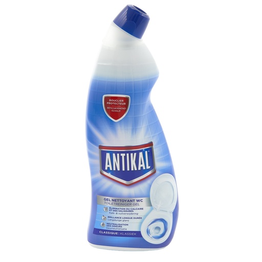 Antikal gel nettoyant wc 750ml