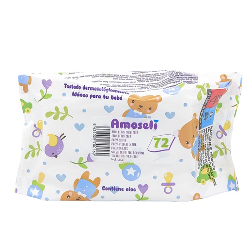 Amoseli lingettes bébé 72pcs