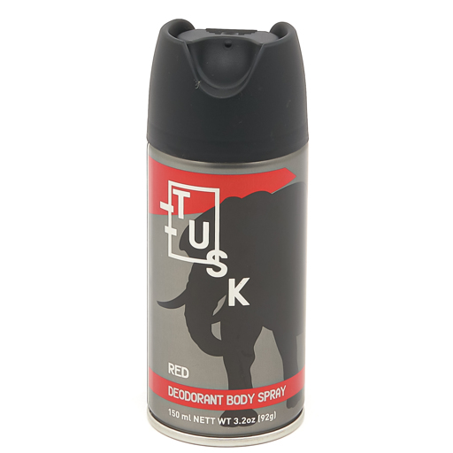 Tusk deospray 150ml Red