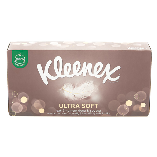 KLEENEX MOUCHOIRS ULTRA SOFT 3 PLIS - 64 PIÈCES