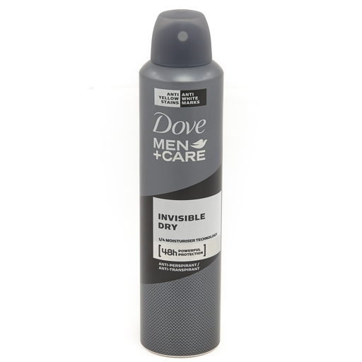 Dove deospray 250ml Men Invisible Dry