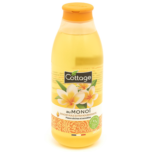 Cottage douche huile 560ml Monoï