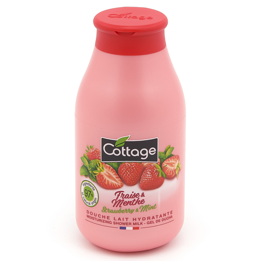 Cottage lait douche 250ml Fraise & Menthe