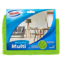 Nicols torchon microfibre multi 50x60cm