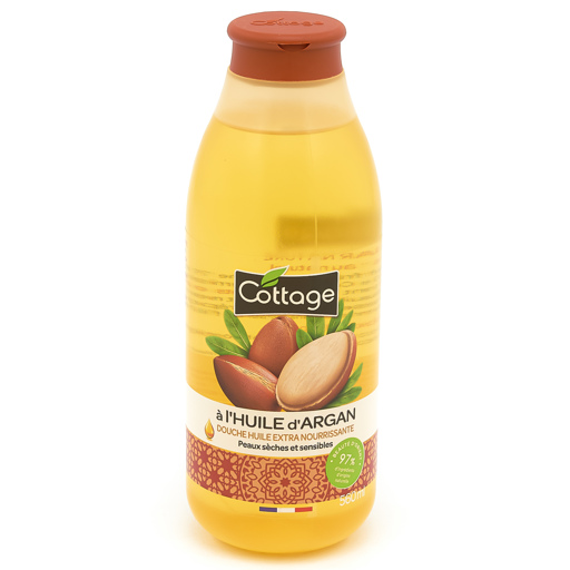 Cottage douche huile 560ml Argan