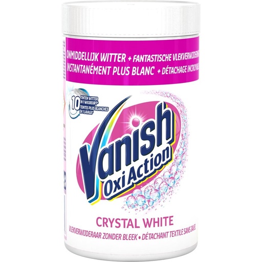 VANISH DÉTACHANT EN POUDRE POUR LINGE DE BLANC - 600GR