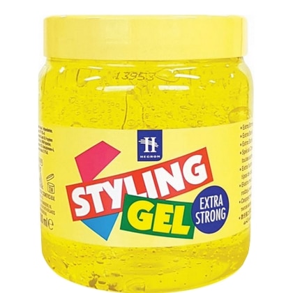 GEL CHEVEUX 500ML HEGRON JAUNE