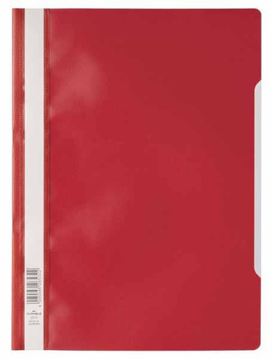 FARDE DEVIS A4 DURABLE ROUGE