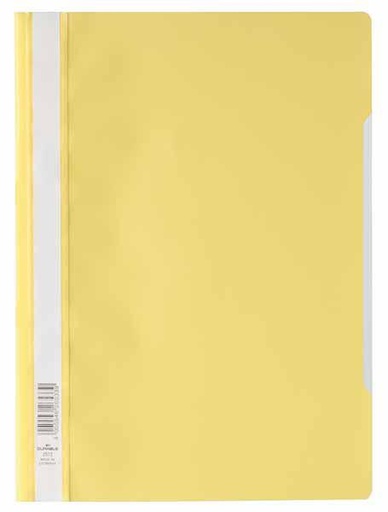 FARDE DEVIS A4 DURABLE JAUNE