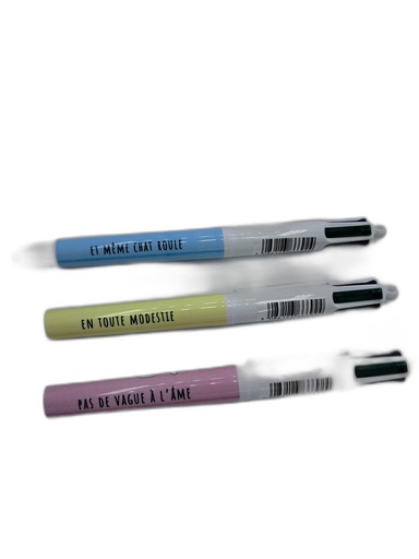 BIC 4 COULEURS 2024 ART DECO