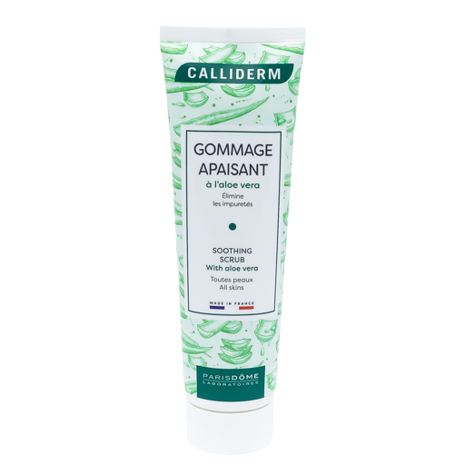 CALLIDERM GOMMAGE APAISANT AVEC ALOE VERA 150ML TOUTES LES PEAUX