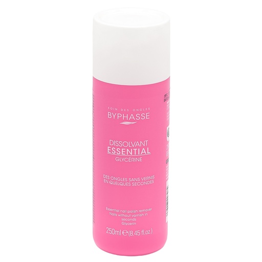 Byphasse nail polish remover 250ml essential