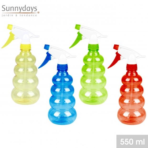 PULVERISATEUR 550ML - 4 COULEURS DISPONIBLES