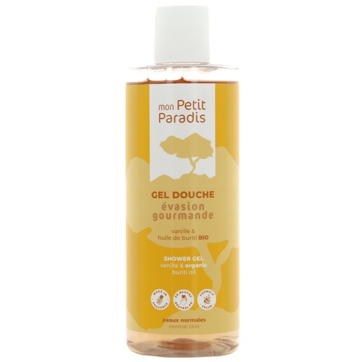 Mon Petit Paradis Douche 300ml Bio Vanille Et Huile De Buriti Bio