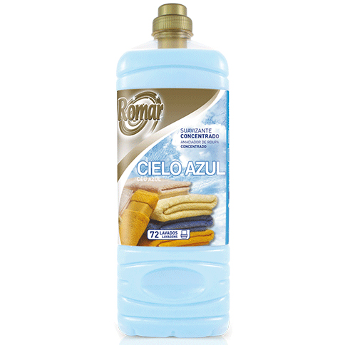 Romar Adoucissant Concentré Ciel Bleu 2L 100 Lavages
