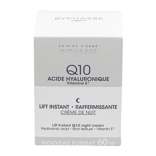BYPHASSE LIFT INSTANT Q10 CRÈME DE NUIT RAFFERMISSANTE 60ML