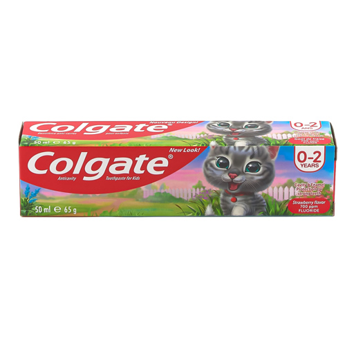 Colgate Dentifrice 50ml Junior 0-2 ans Fraise
