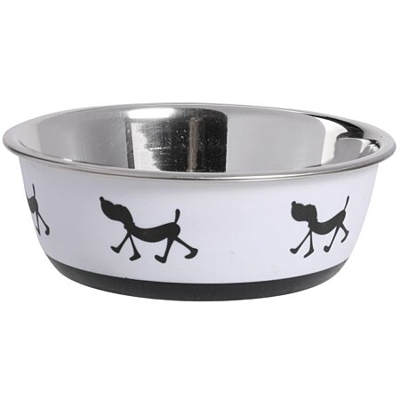 GAMELLE INOX ANTIDERAPANTE COULEUR 17CM