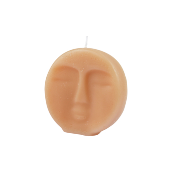 BOUGIE FORME VISAGE 9*2,5*H9CM ARTY COLORIS SEMOULE