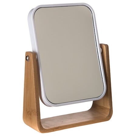 MIROIR RECTANGLE PIVOTANT BLANC - NATUREO 