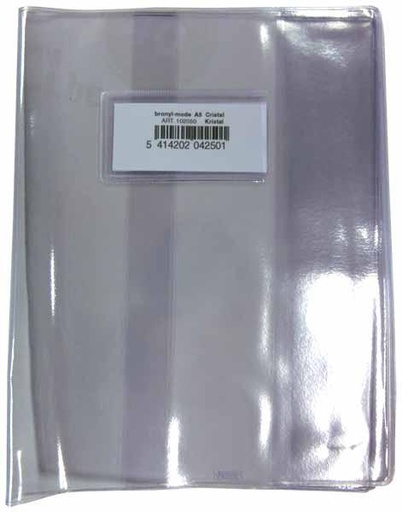 COUVRE CAHIER A5 CRISTAL