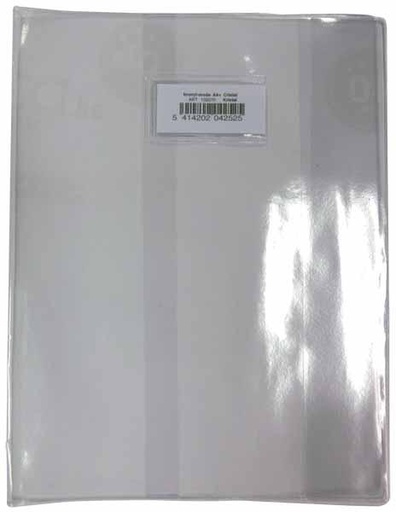 Brony Protège-cahier A4+ Transparent PVC Cristal 180µ