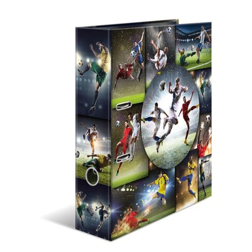 CLASSEUR À LEVIER - MOTIF FOOTBALL
