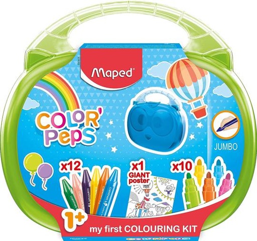 KIT MAPED COLOR PEPS JUMBO - PASTEL - MARQUEUR - POSTER