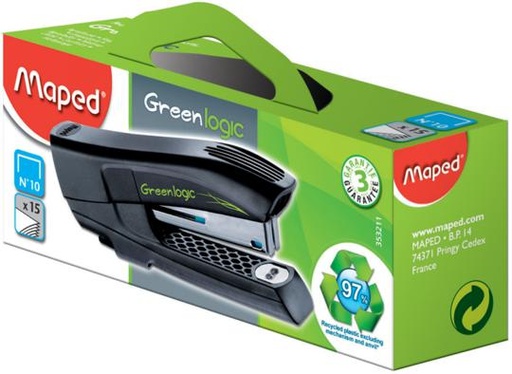 AGRAFEUSE N°10 GREEN MAPED