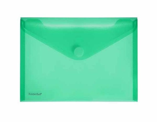 FOLDERSYS ENVELOPPE VELCRO A5 VERT