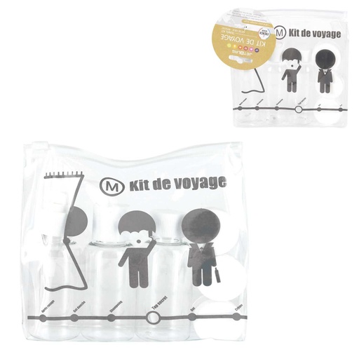 KIT DE VOYAGE FLACON X3 ET POT PICTO X3 M36