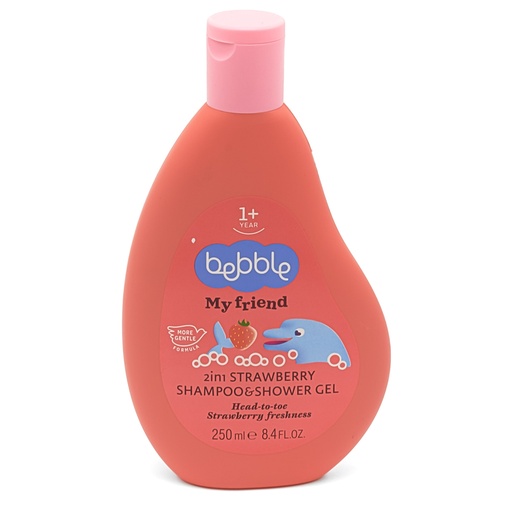 Bebble My Friend 2en1 Shampooing et gel douche 250ml Banane