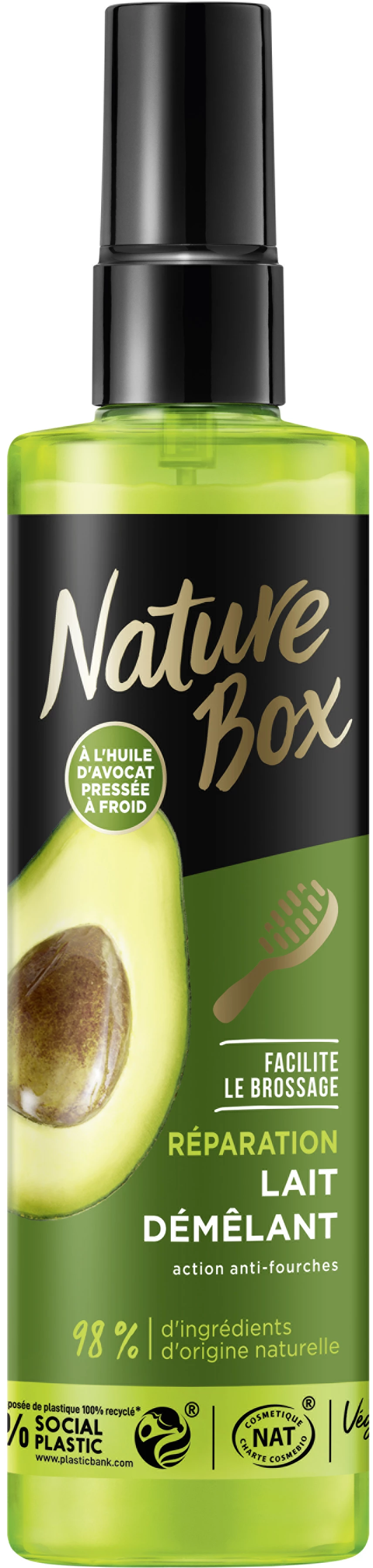 Schwarzkopf Nature Box Spray Demelant 200ml Avocat Fr.