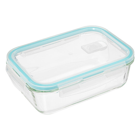 BOITE RECTANGULAIRE EN VERRE DE 1,18L - CLIPEAT  