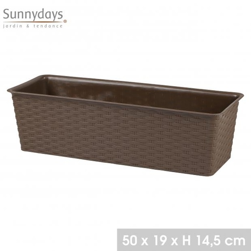 GARDEN & PLASTIC - JARDINIERE PLASTIQUE