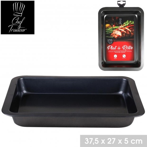 LE FOUR - PLAT À RÔTIR AU FOUR - 38X27XH5CM